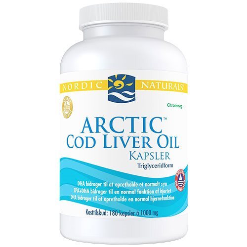 Arctic Cod Liver Oil   180 Kapsler