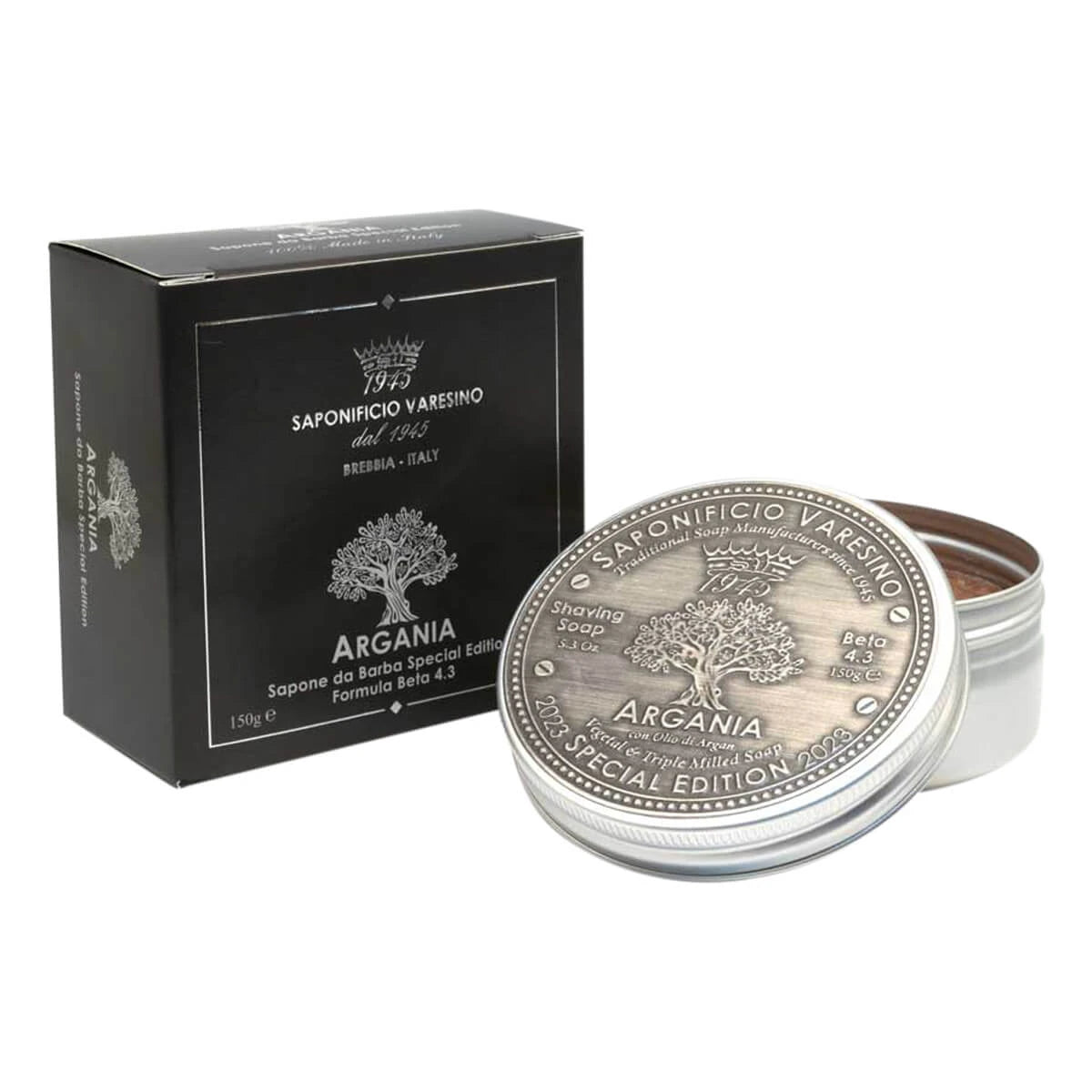 Saponificio Varesino Barbersæbe  Argania  150 Gr