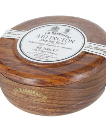 D R  Harris   Co  Ltd Arlington Barbersæbe I Mahogni Træskål  100 Gr