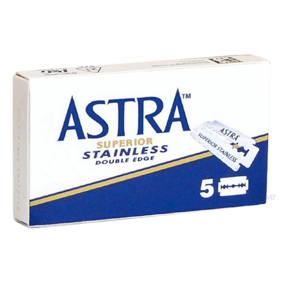 Astra Superior Stainless Blue De Barberblade 2x5 Stk 10 Stk