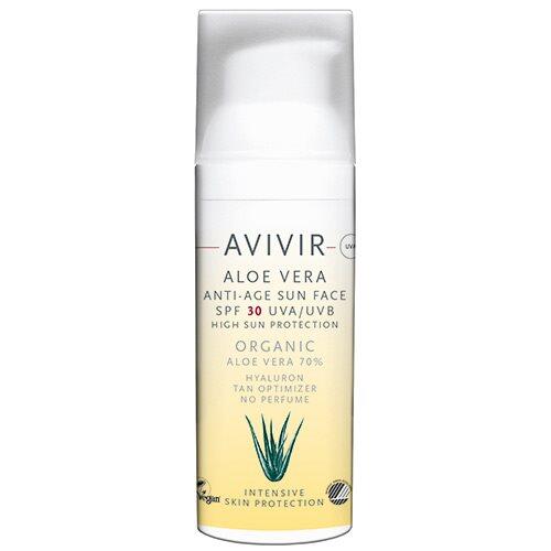 Avivir Aloe Vera Anti Age Sun Face Spf 30   50 Ml