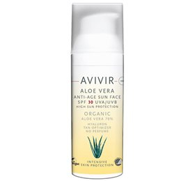 Avivir Aloe Vera Anti Age Sun Face Spf 30  Bull  50 Ml