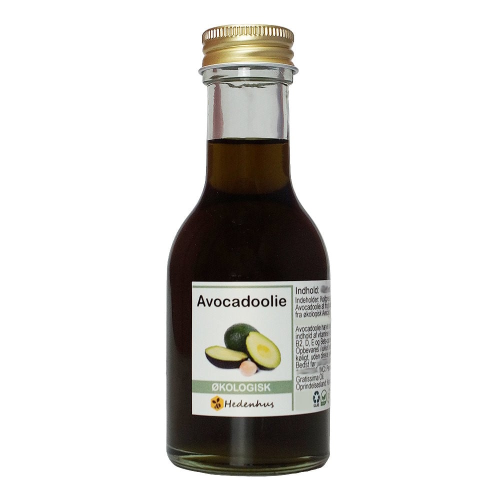 Avocadoolie økologisk Uraffineret 250 Ml