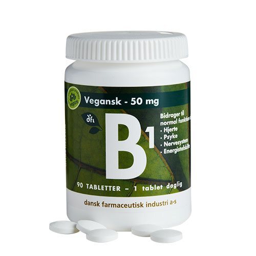 Dfi B1 50 Mg Vegansk  90tab