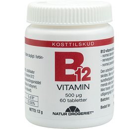 B12 Gold Vitamin 500 Ug  60tab