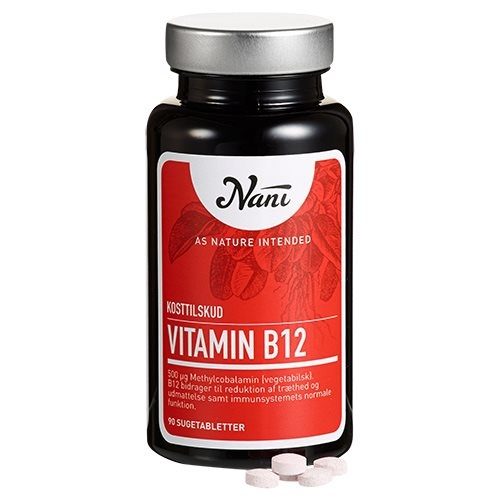 Nani Food State B12 Vitamin   90 Tabletter
