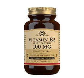 Solgar B2 Vitamin 100 Mg Riboflavin   100 Kapsler