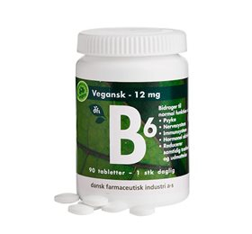 Dfi B6 12mg Vegansk 90 Tab