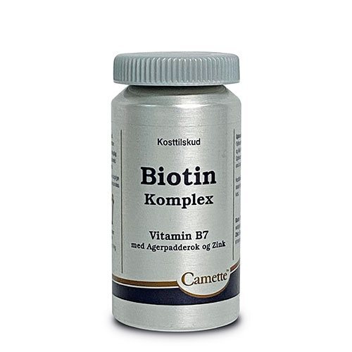 B7 Biotin Komplex Med Zink Og Agerpadderok   90 Tabletter