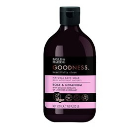 Baylis   Harding Goodness Badesæbe Rose   Geranium  Bull  500ml