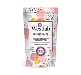 Westlab Badesalt Pink Gin  Bull  1 Kg