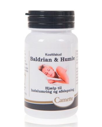 Camette Baldrian Og Humle  90 Tab   30 G