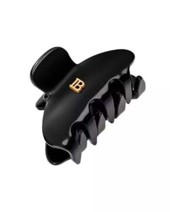 Balmain Cellulose Acetate Pince ?  Cheveux Small Black