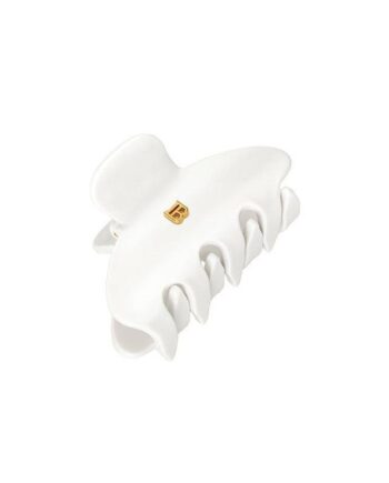 Balmain Cellulose Acetate Pince ?  Cheveux Small White