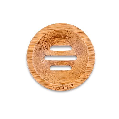 Skoon Bamboo Sæbe Bar Holder Rund