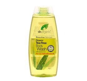 Dr  Organic Bath   Shower Tea Tree  Bull  250 Ml