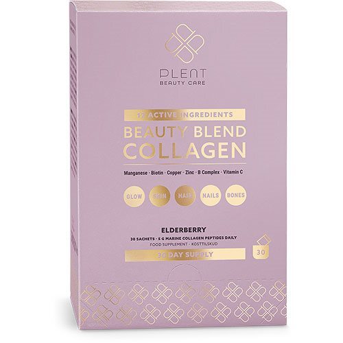 Plent Beauty Blend Collagen   Elderberry 30 X 5 Gr
