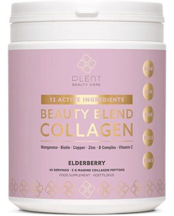 Plent Beauty Blend Collagen Elderberry  277g