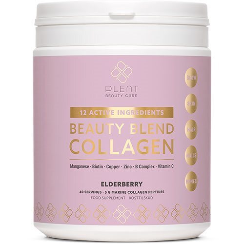 Plent Beauty Blend Collagen Elderberry  277g