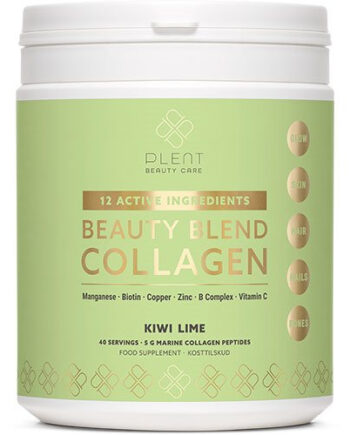 Plent Beauty Blend Collagen Kiwi Lime 277g