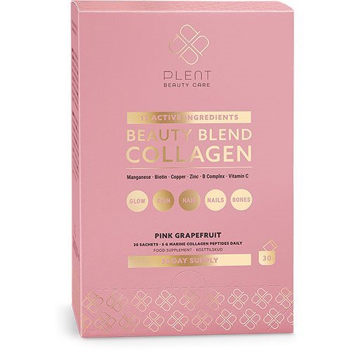 Plent Beauty Blend Collagen   Pink Grapefruit 30 X 5 Gr