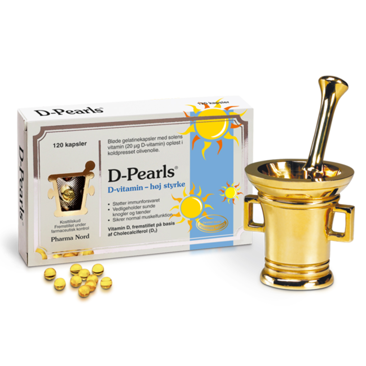 Pharma Nord D Pearls 20 Mg 120 Kaps