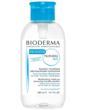 Bioderma Hydrabio H2o Limited Edition Med Pumpe 500 Ml