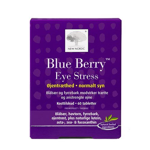 Blue Berry Eye Stress   60 Tabletter