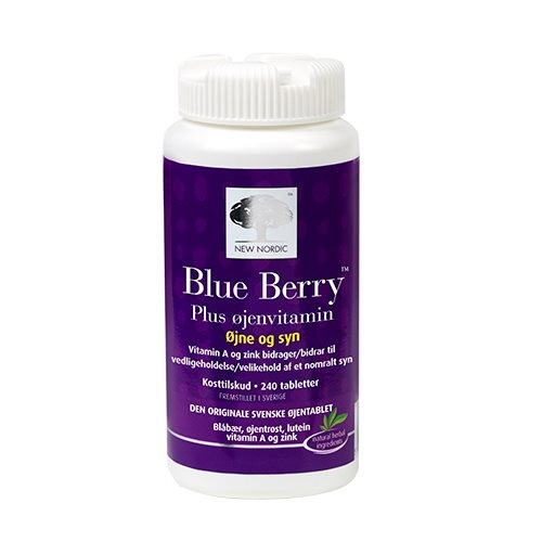 Blue Berry Plus øjenvitamin  240tab