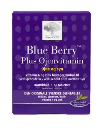 New Nordic Blue Berry Plus øjenvitamin 60 Tabl