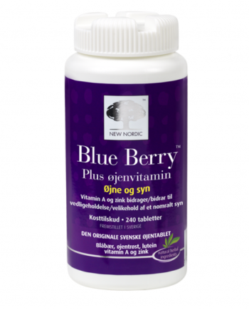 New Nordic Blue Berry Plus øjenvitamin 240 Tabl    2 For 789