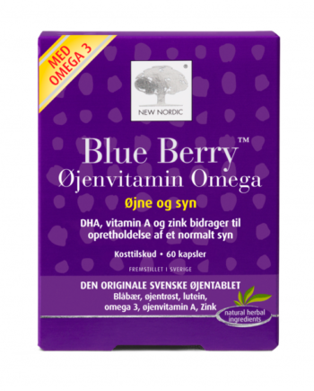 New Nordic Blue Berry Omega 3 60 Kaps