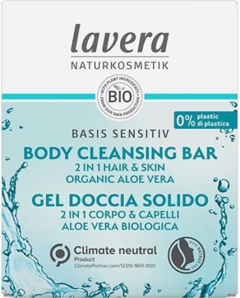 Lavera Body Cleansing Bar 2in1   Basis Sensitiv  50g