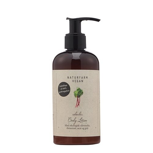 Naturfarm Vegan Body Lotion Rabarber  250 Ml