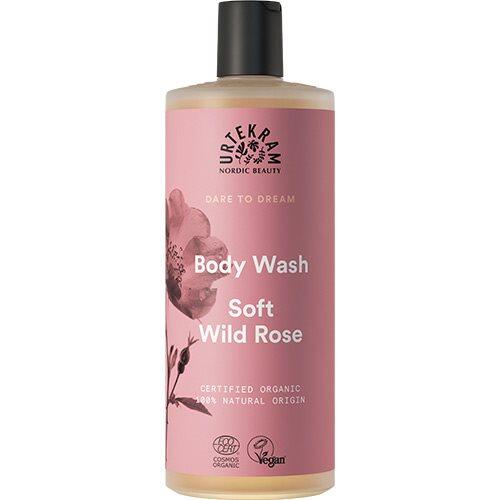 Urtekram Body Wash Soft Wild Rose  500ml
