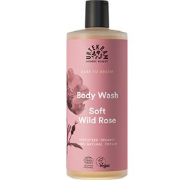 Urtekram Body Wash Soft Wild Rose 500 Ml