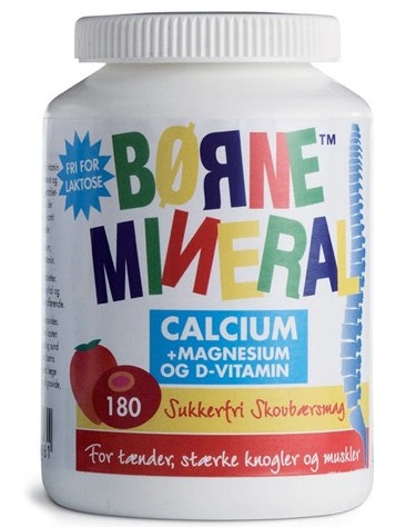 Børnemineral M  Skovbær  180tab