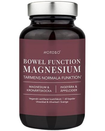 Nordbo Bowel Function Magnesium   60 Kapsler