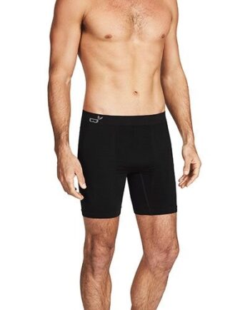 Boody Boxer Shorts Mellem Lange Sort Str  M  1 Stk