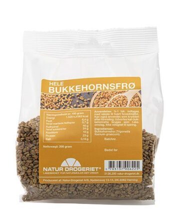 Natur Drogeriet Bukkehornsfrø Hele  200g