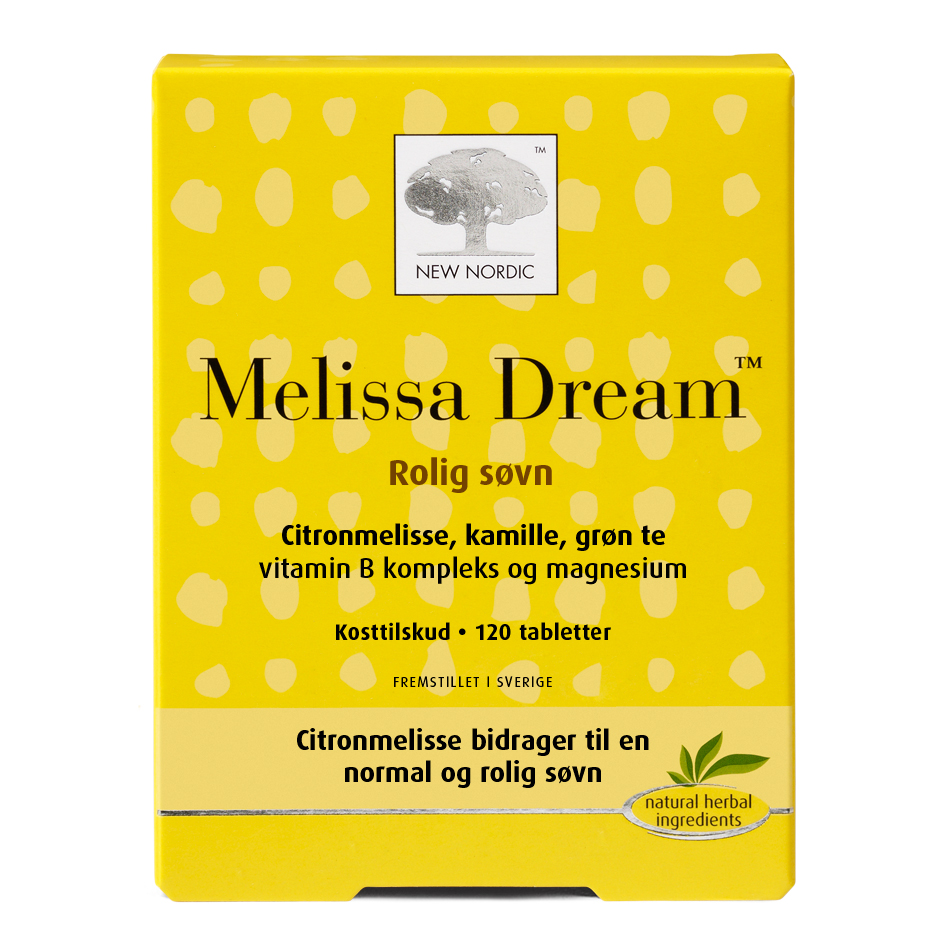 New Nordic Melissa Dream 120 Tabl