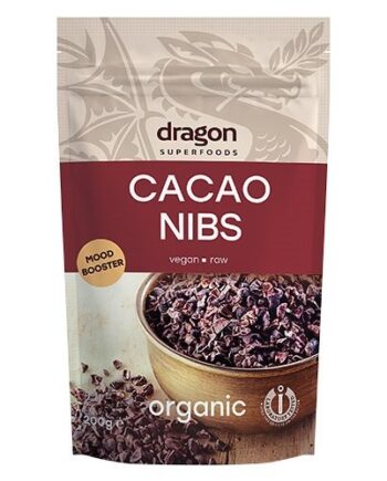 Cacao Nibs ø Criollo Raw   Dragon Superfoods  200 G