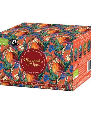 Chocolate And Love Cacao Oasis Ballotin æske 27x5 5 Gr ø Rich Dark  Madagascar  Orange  Panama Og Sea Salt
