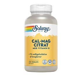 Solaray Cal Mag Citrat M  D Vitamin 270 Kaps