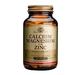 Solgar Calcium Magnesium  Zink   100 Tab