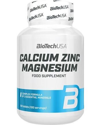 Biotechusa Calcium Zinc Magnesium  100tab
