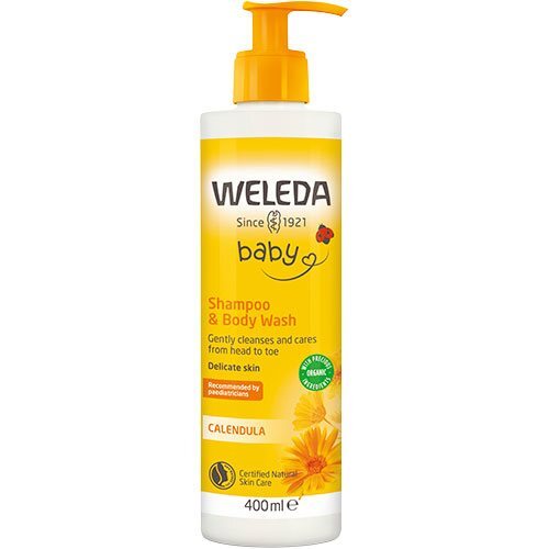 Weleda Calendula Shampoo   Body Wash   400 Ml