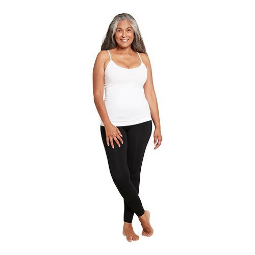 Boody Cami Top Hvid Str  Xl   1 Stk