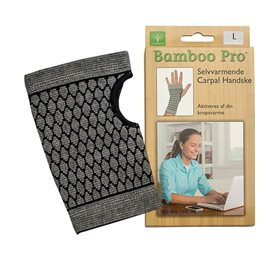 Bamboo Carpal Handske  Str  L