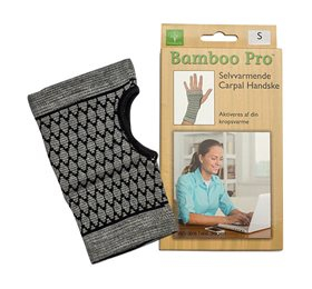 Bamboo Carpal Handske  Str  S